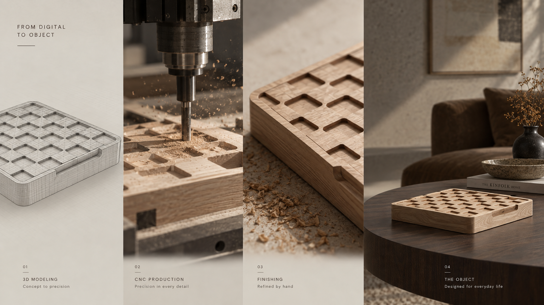 From digital model to object