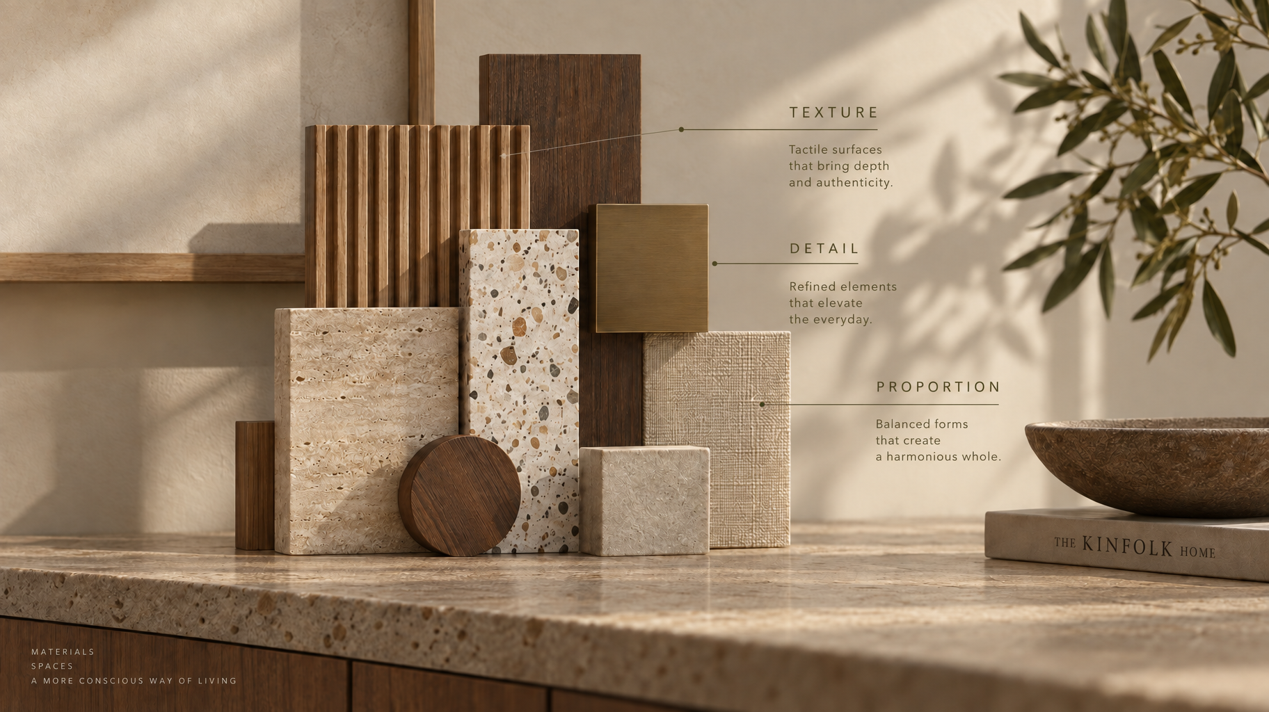 Texture, detail and proportion